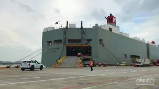 RoRo Shipping of Cars in Time Lapse - DepthRoRo.com