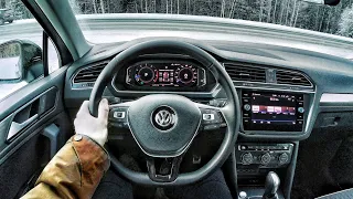 2020 Volkswagen Tiguan 2.0 AT - POV TEST DRIVE