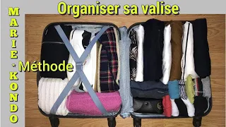 ASTUCES FACILES POUR PLIER ET RANGER SES VÊTEMENTS - MÉTHODE KONMARI DE MARIE KONDO - TUTO VALISE