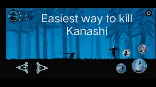 How to Kill Kanashi in the Easiest Way : Ninja Arashi 2