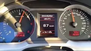 Audi A6 2.7 V6 TDI (163ps) acceleration 0-140km/h