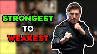 Every Cobra Kai Character RANKED From STRONGEST To WEAKEST (Updated)