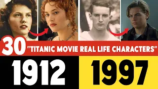 TITANIC Movie Real Life Characters And Actors | Titanic Cast |  Silver Screen Official