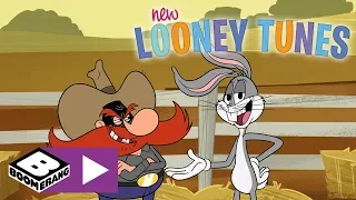 New Looney Tunes | Bugs and Yosemite Contest | Boomerang UK 🇬🇧