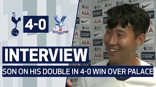 INTERVIEW | HEUNG-MIN SON ON HIS DOUBLE IN 4-0 WIN OVER PALACE