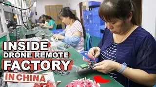 Inside a drone remote control factory in China