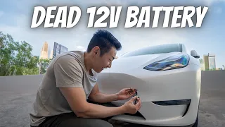 You Need This For Your Tesla! | Dead 12v Battery (Don't Get Stranded!)