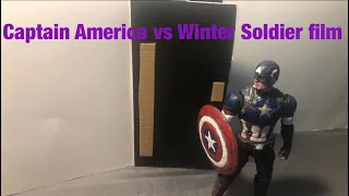 Captain America vs Winter Soldier (My Fan Made stop motion film) (unfinished)