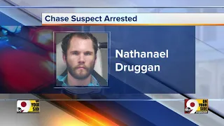 Suspect arrested after multi-state chase