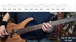 Love Me Two Times by The Doors - Bass Cover with Tabs Play-Along