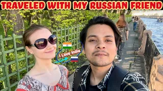 Traveled with my Russian 🇷🇺 friend || St. Petersburg City view || #viral #lifeinrussia #russiavlog