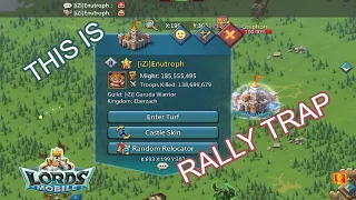 185m rally trap lords mobile! Enutroph gaming