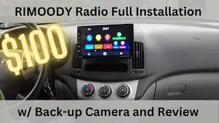 $100 Amazon RIMOODY Radio: A Look at the Installation and Features, in a 2009 Hyundai Elantra
