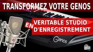 Utilisez votre Yamaha GENOS comme un Studio d'enregistrement