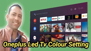 Oneplus 43 inch led tv colour setting/oneplus LED TV best picture setting