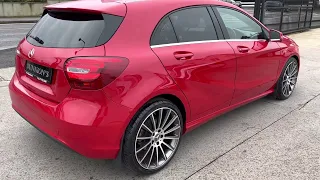 2018 Mercedes A Class SE Red