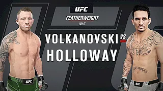 Max Holloway vs Alexander Volkanovski | Full Fight Highlights | UFC 278 | Holloway vs Volkanovski