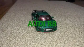 Che Zhi 1:24 Audi R8 DieCast Walkaround