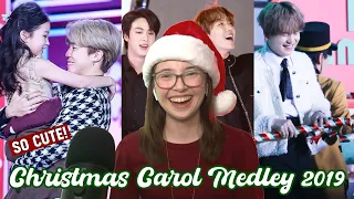 Reacting to BTS's "Christmas Carol Medley" (SBS Gayo Daejeon 2019) - SO CUTE | Canadian Reacts