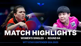 Yousra Helmy vs Cheng I-Ching | WS R64 | WTT Star Contender Goa 2023