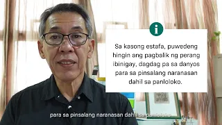 Mga pwedeng ikaso vs INVESTMENT SCAM, alamin!
