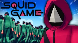 TABS Squid Game!? TABS Squid Game VS ALL UNITS! Totally Accurate Battle Simulator Gameplay