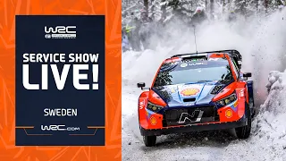 Service Show LIVE | WRC Rally Sweden 2024