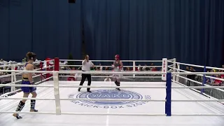Hanna Dubina v Sara Zeciri Hungarian Kickboxing World Cup 2019