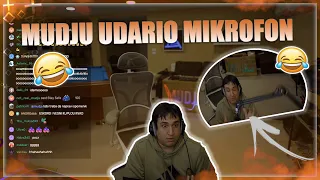 MUDJU UDARIO MIKROFON 😂