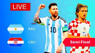 Аргентина - Хорватия, чемпионат мира по футболу 2022 Катар,1/2 финала, прямая трансляция матча
