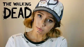 ASMR the Walking Dead - Clementine fixes you (Whispering, Scratching, Tapping, Scissor, Sounds)