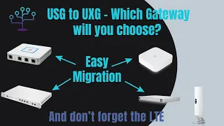 Migrating from USG3/Pro to UXG-Lite/Pro - Lets have a look at all the gateways(mostly) and U-LTE-Pro