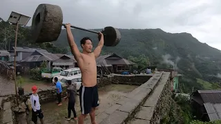 No Gym No Protein Powder -Naga bodybuilder in village| MezomaVillage  Nagaland @Vekutovlogs