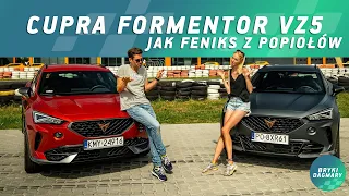 Cupra Formentor VZ5 jak Feniks z popiołów. Test dziennikarski na Torze Modlin. Bryki Dagmary.