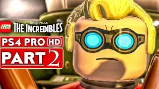 LEGO THE INCREDIBLES Gameplay Walkthrough Part 2 [1080p HD PS4 PRO] - No Commentary