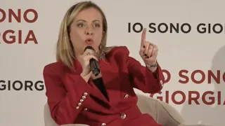 GIORGIA MELONI A VITERBO PER LA PRESENTAZIONE DEL LIBRO "IO SONO GIORGIA"