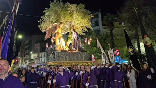 Procesión del Centenario. VH de Jesús orando en el Huerto de San Esteban. Final de procesión. Cuenca