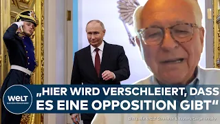 PUTINS INAUGURATION: "Zelebrieren einer revanchistischen Macht, die keinen Widerspruch mehr duldet"