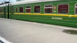 Aeroexpress train from Moscow Paveletsky Station to Domodedovo Airport