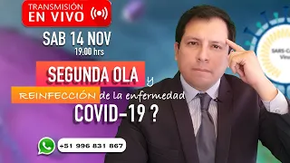 SEGUNDA OLA y REINFECCIÓN EN LA ENFERMEDAD COVID-19  ✅