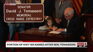 Press Conference: Governor Walz to Sign Bill Renaming State Highway After Senator Tomassoni