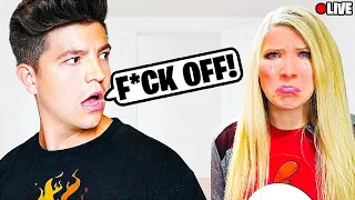 Brianna & Preston Forgot To Stop Recording.. (VERY RUDE)