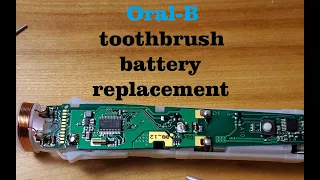 oral-b electric toothbrush battery replacement