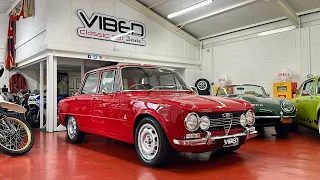 Alfa Romeo Giulia Super 1968 an £85k Restoration Completed Autumn 2023 - FOR SALE!