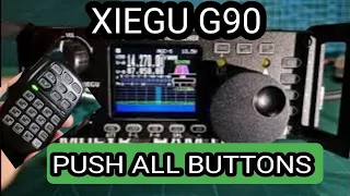 XIEGU G90 PUSH ALL BUTTONS