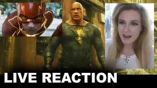 DC The World Needs Heroes Trailer REACTION - Super Bowl 2022 - Black Adam, Hawkman, Doctor Fate