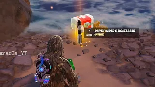 How to get Darth Vader's Lightsaber in Fortnite  - Where to Find Darth Vader in Fortnite Chapter 5