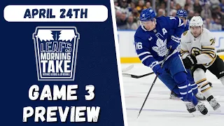 Leafs/Bruins Game 3 Preview ft. Matt Larkin