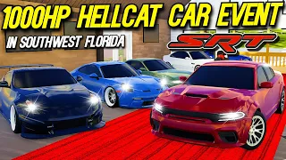 TAKING MY 1000HP HELLCAT TO A CAR EVENT IN SOUTHWEST FLORIDA