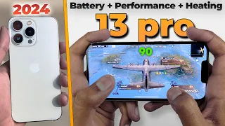 iPhone 13 Pro Gaming Review 🔥 Bgmi 2024 | Performance | Battery | heating test 👍